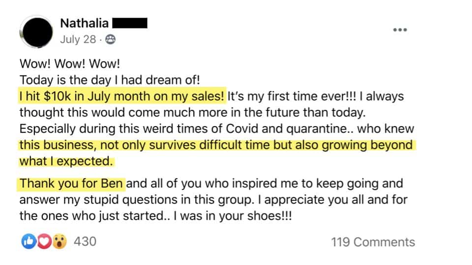 Nathalia Testimonial