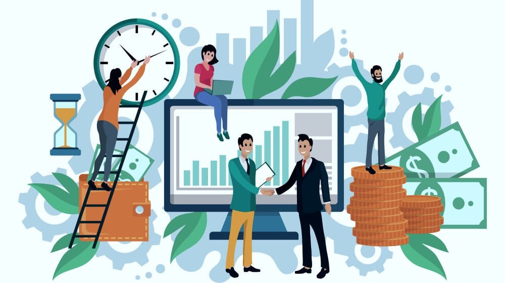 wallet banknotes coins time money concept bookkeeper salary ss featured